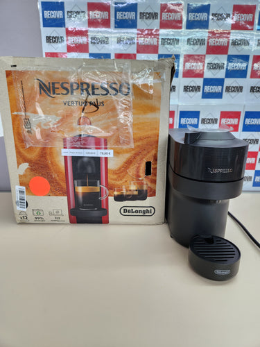Cafetera 1260 W, 1.1 L color negro, cápsula Nespresso Vertuo De'Longhi,